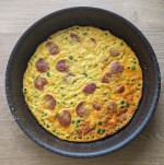 Frittata aux petits pois